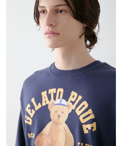 s様限定　GELATO PIQUE　ホリデーベア　プルオーバーセットアップ 楽天市場】【HOLIDAY】ジェラートベアさがらプルオーバー gelato