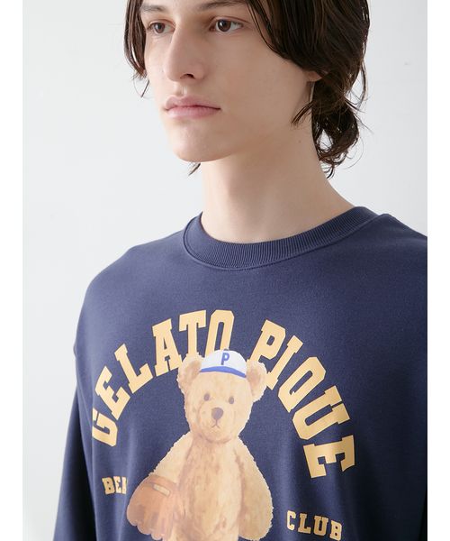 GELATO PIQUE ホリデーテディベア刺繍 Vネック セットアップ gelato pique テディベア Vネックルームウェア F - メルカリ