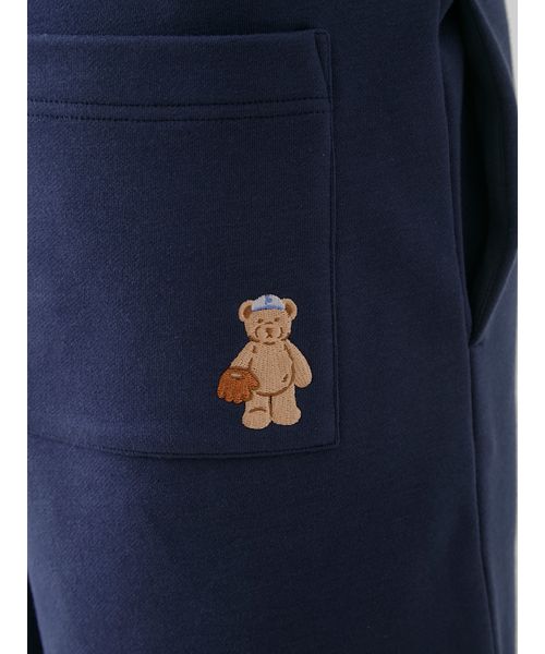 大人気!! gelato pique 裏毛素材 プルオーバー&ハーフパンツ SET PEANUTS】【ONLINE限定カラーあり】裏毛ショートパンツ(ショート