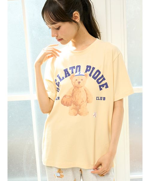 ONLINE限定】スポーティーベアワンポイントTシャツ＆総柄ロング