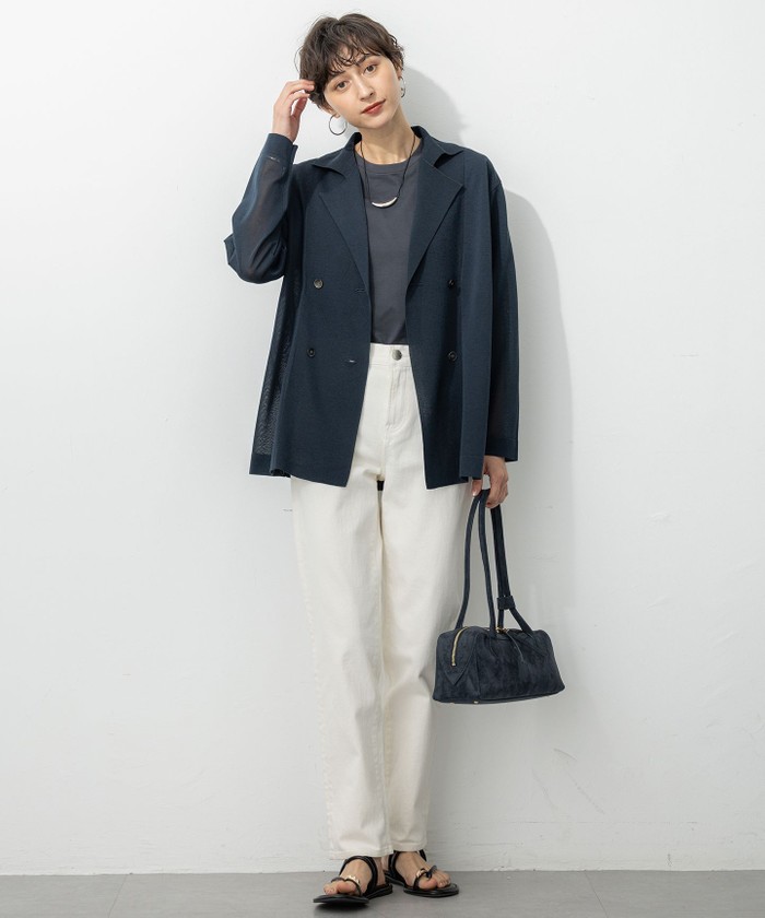ボー スエードバッグ スエードボストン(508392809) | 23区(NIJYUSANKU) - d fashion