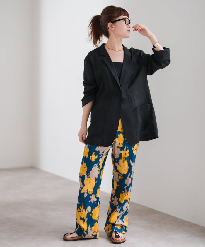スピック&スパン•ラミーミックスシアージャケット•36•キャメル•新品 スピック＆スパン Spick & Span 《予約》ラミーミックスシアー