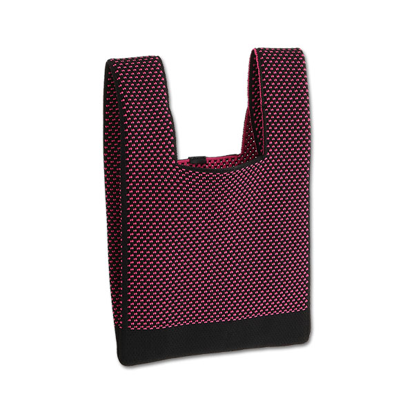 2-5日着 MARY QUANT ロゴテープ メッシュニット ミニトート MARY QUANT ONLINE SHOP｜マリークヮントオンラインショップ