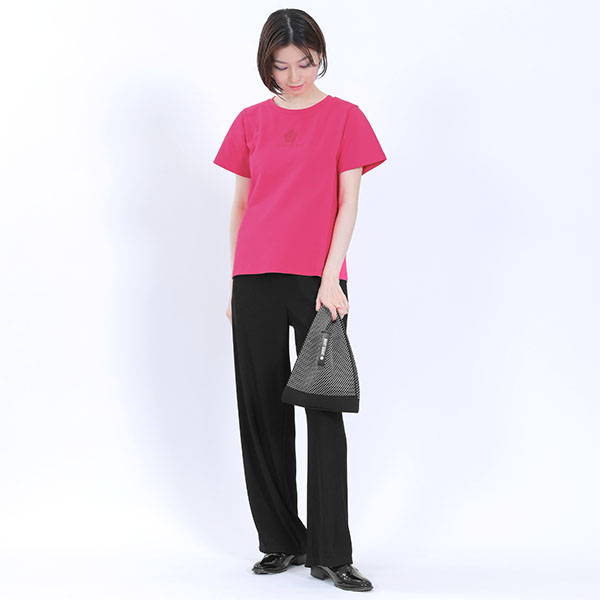 マリークワント MARY QUANT メッシュニット ミニトート