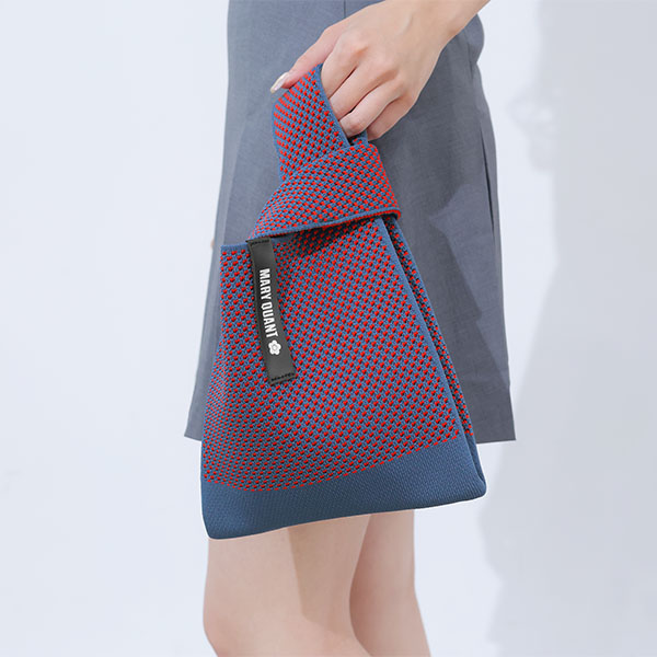 マリークワント MARY QUANT メッシュニット ミニトート