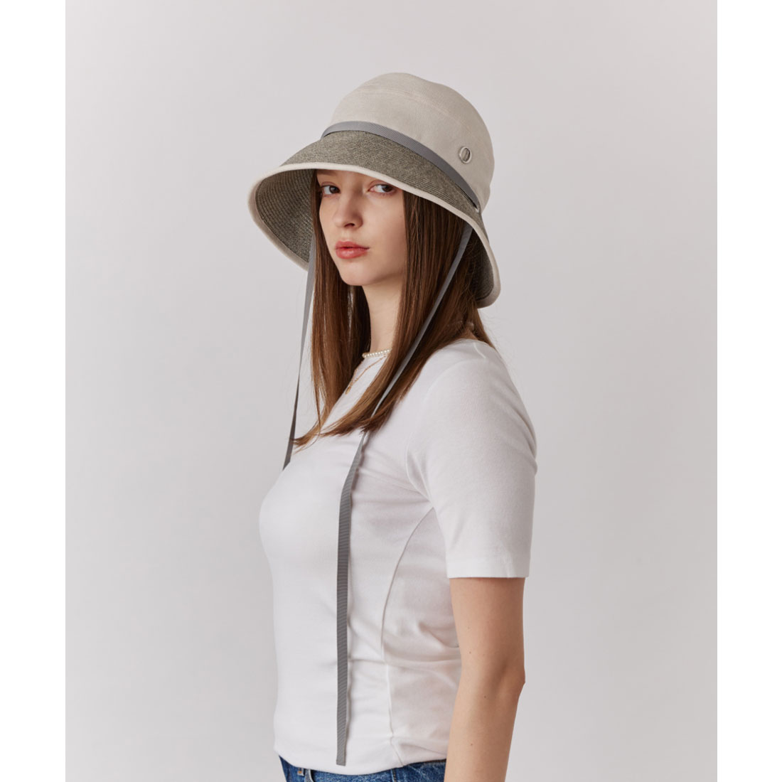 Chapeau d' O/シャポー ド オー ハット Chapeau d' O StrawBraid Casablanca | 57.5cm(75) BLACK (01