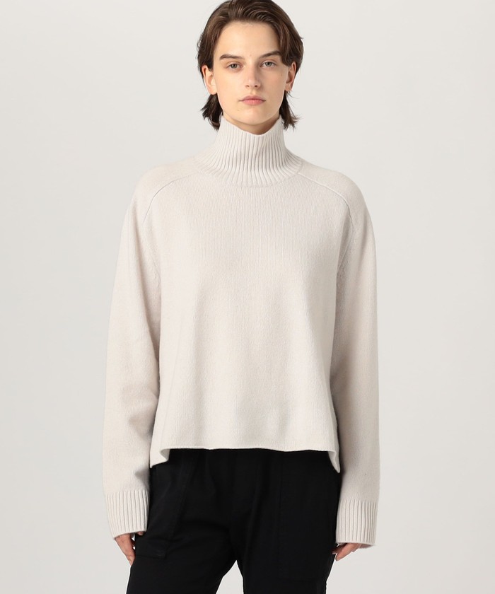 【JAMES PERSE】リサイクルカシミヤ タートルネック WRBC3043 Cashmere Turtleneck - Pearl | James Perse Los Angeles