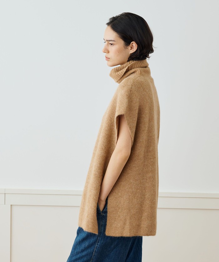 【JAMES PERSE】ワッフルニット ファネルネックチュニック WWAS3056 クーポン】ワッフルニット ファネルネックチュニック WWAS3056