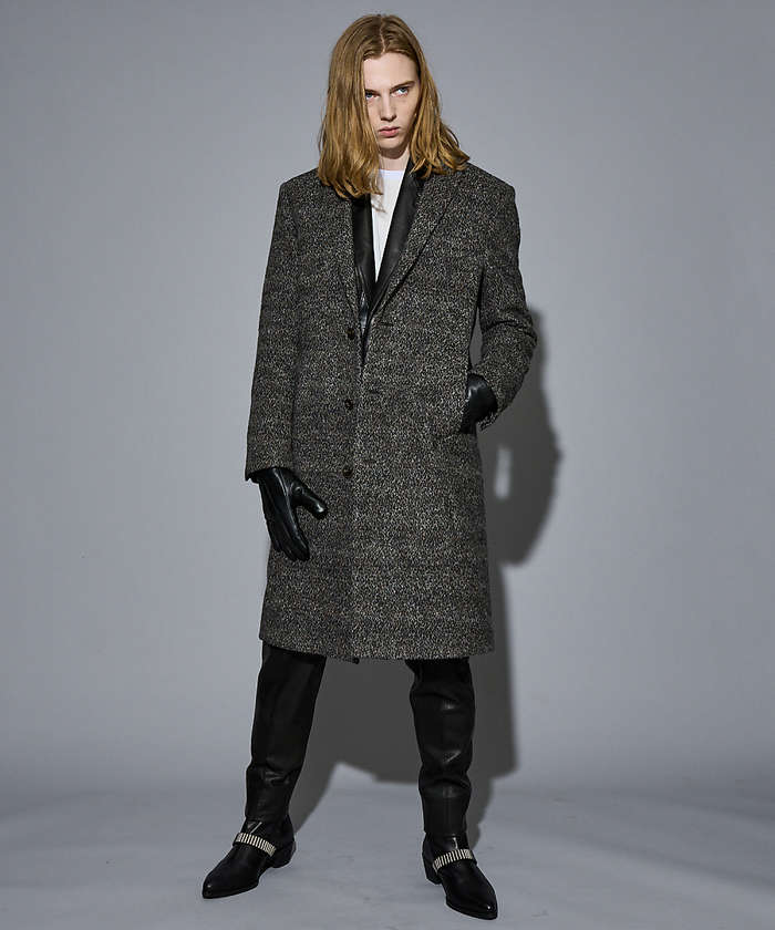 25AW/セットアップ対応】テーラード レザージャケット【予約