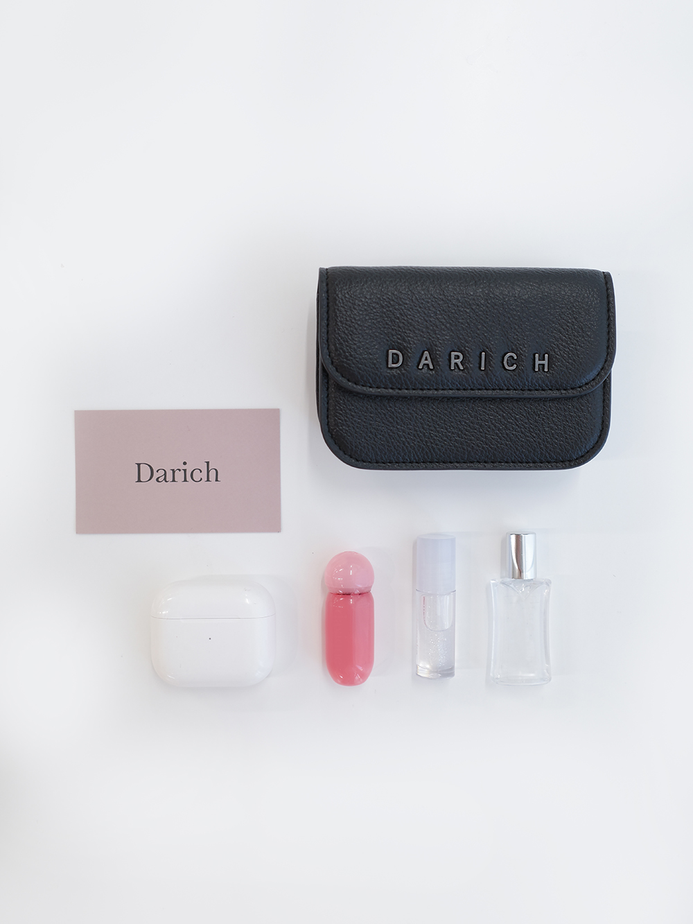新品未使用　ヘンリーネックフードミニワンピース ダーリッチ Darich ヘンリーネックフードミニワンピース