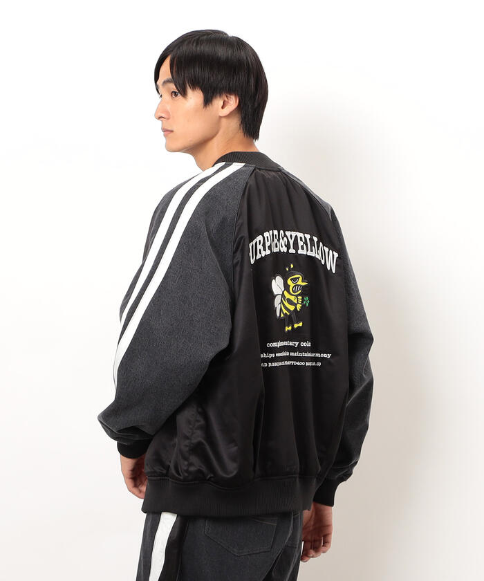 マーリエパーエフデ【19号】ペプラムデニムブルゾン 大きいサイズ》ペプラムデニムブルゾン 《Maglie par ef-de