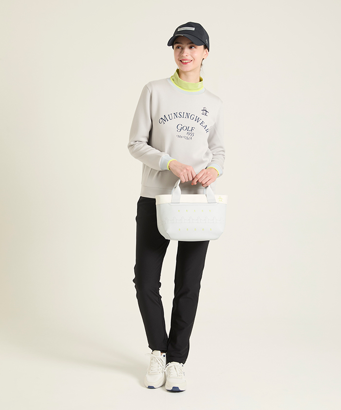 マンシングウェア Munsingwear 合皮素材ペンギン刺繍カート