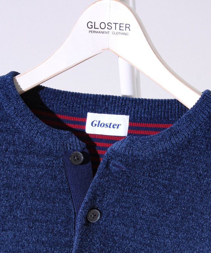2色 メンズ ヘンリーネック レトロ ツイストデザイン セーター ロッキーモンロー Rocky Monroe ニット セーター ダブル