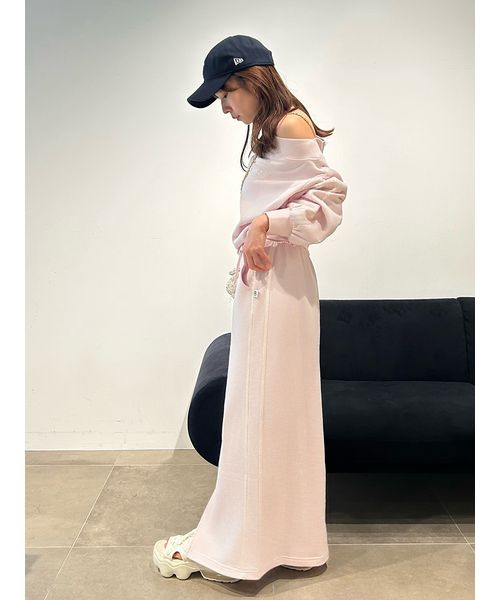 【WEB完売商品】SNIDEL UVカットスウェットタイトスカート UVカットスウェットタイトスカート（スカート）｜SNIDEL