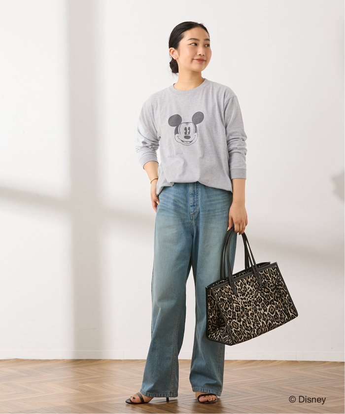 ジャーナルスタンダード　レサージュ　ピグメントミッキーティシャツ 一部店舗/WEB限定】MICKEY/ピグメントTシャツ | ジャーナル