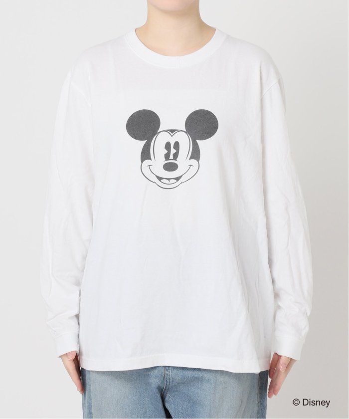 予約》【MICKEY】ピグメントロングスリーブTシャツ(508400258