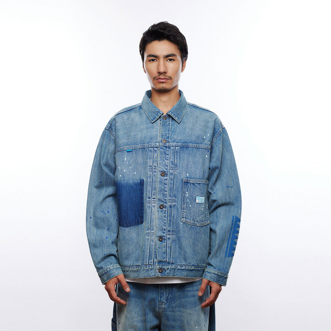 リベレイダース Liberaiders Liberaiders TRIBAL DENIM JACKET