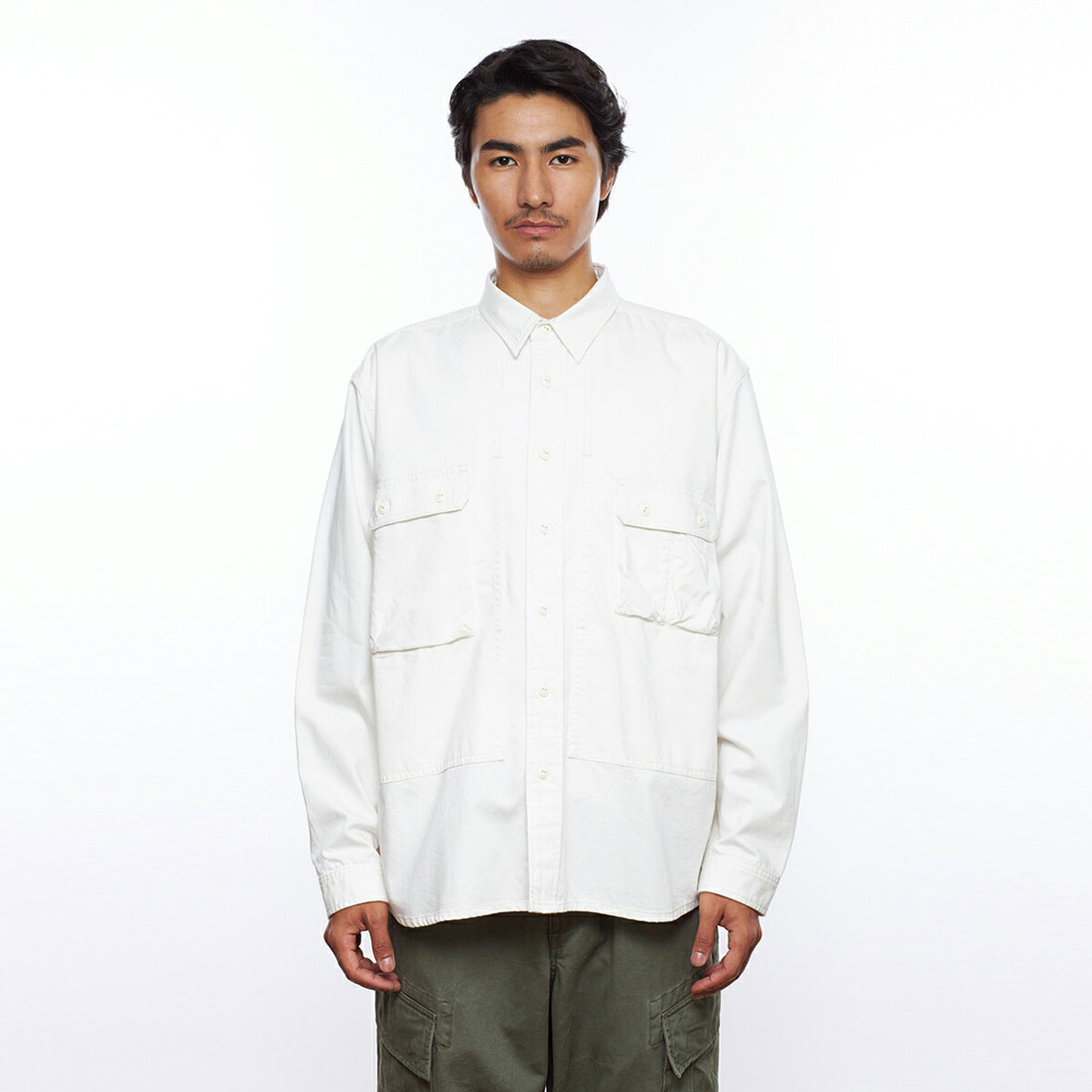 リベレイダースユーティリティシャツ　S リベレイダース Liberaiders Liberaiders UTILITY DENIM SHIRT