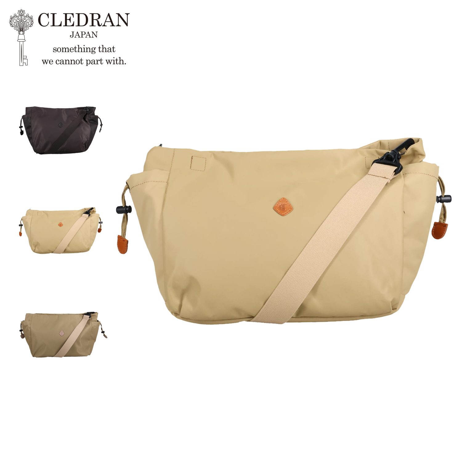 クレドラン CLEDRAN キャンバス 本革 2way ショルダーバッグ CLEDRAN クレドラン ルミ 2WAYショルダー LUMI 2WAY SHOULDER