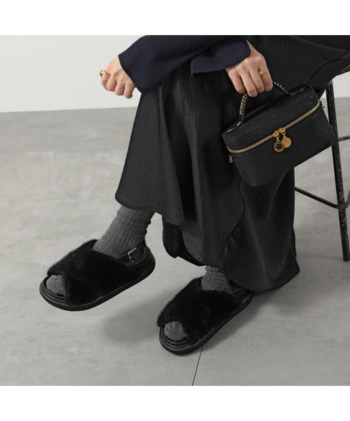 ATELIER BRUGGE サンダル Fur cross sandals 25KS－62 ファー