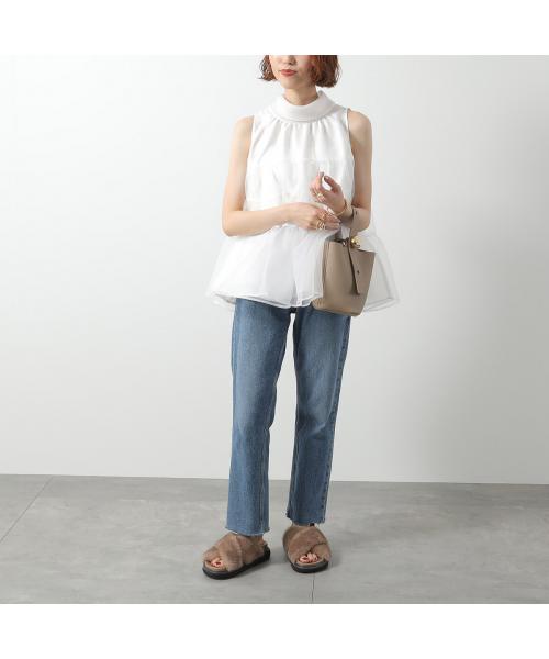 ATELIER BRUGGE サンダル Fur cross sandals 25KS－62 ファー