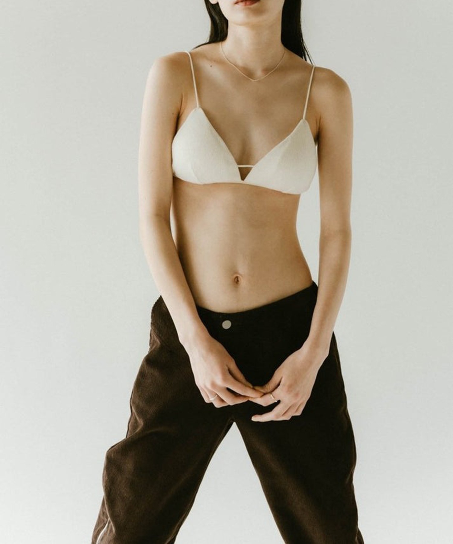 クヌースマーフ Knuth Marf knit triangle bra(508402670