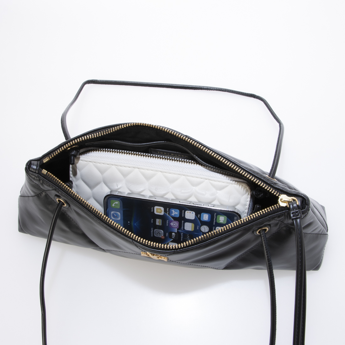 『Tory Burch』 キラ イーストウエスト ショルダーバッグ キラ ダイヤモンドキルト イーストウエスト ショルダーバッグ