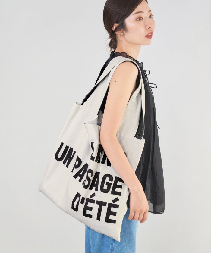 新品IENA BLANC COTTONBAG イエナ IENA 《追加予約》IENA BLANC COTTON BAG （ホワイト