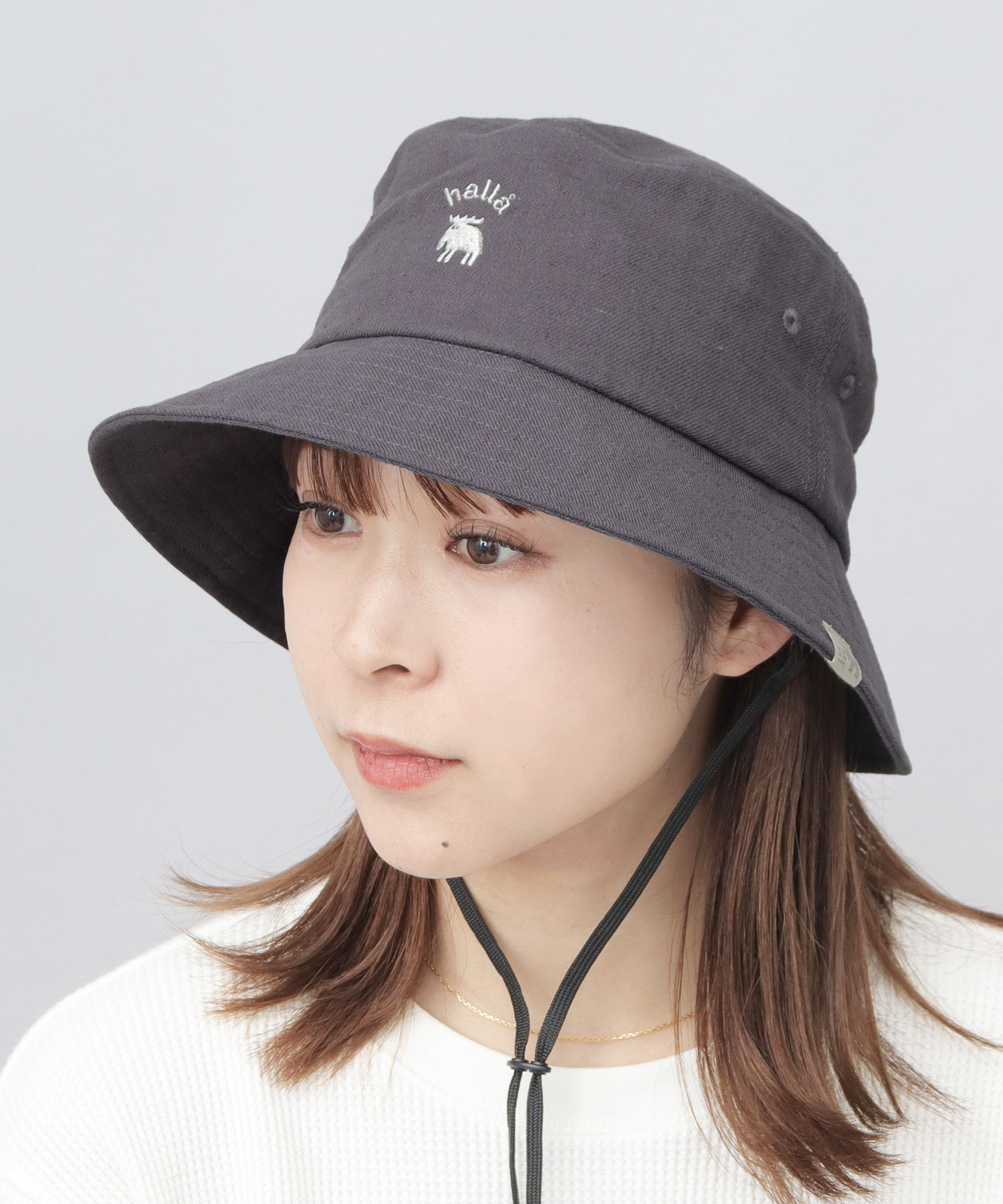 モズ moz バケットハット レディース ハット バケハ 帽子 あご