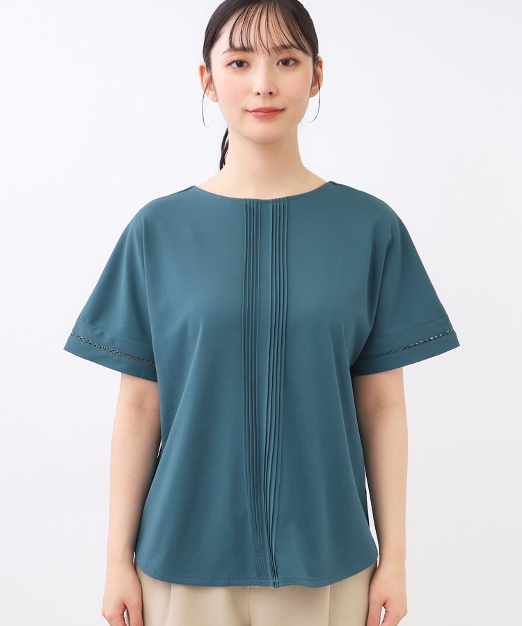 Reflect / リフレクト 【夏SALE／接触冷感／洗える】キレイめジャージプルオーバー セール】【夏SALE／接触冷感／洗える】キレイめジャージプル