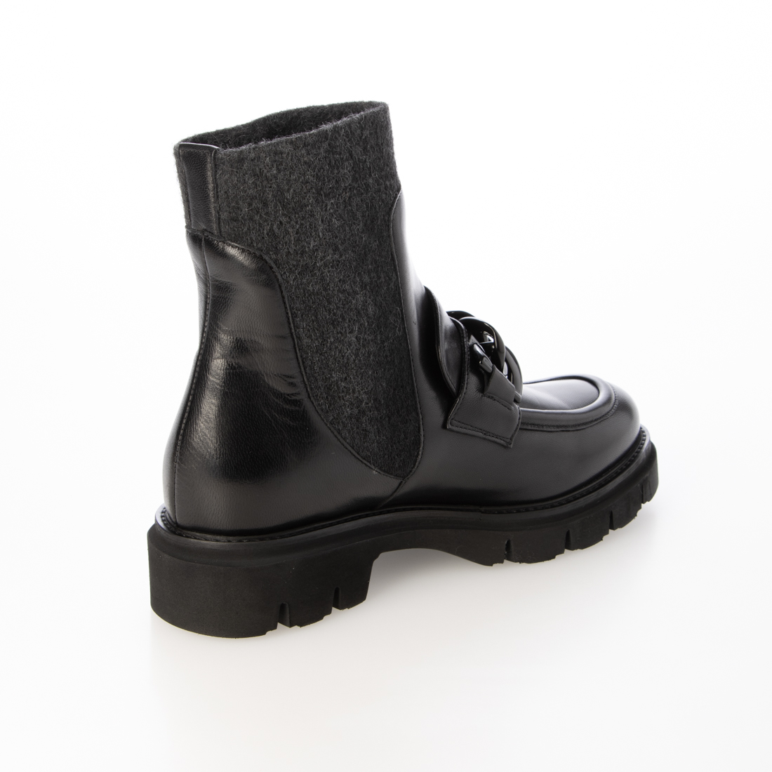 Luca Grossi ルーカグロッシ ショートブーツ 金具 レザー ルカ グロッシ Luca Grossi レースアップタンクソール