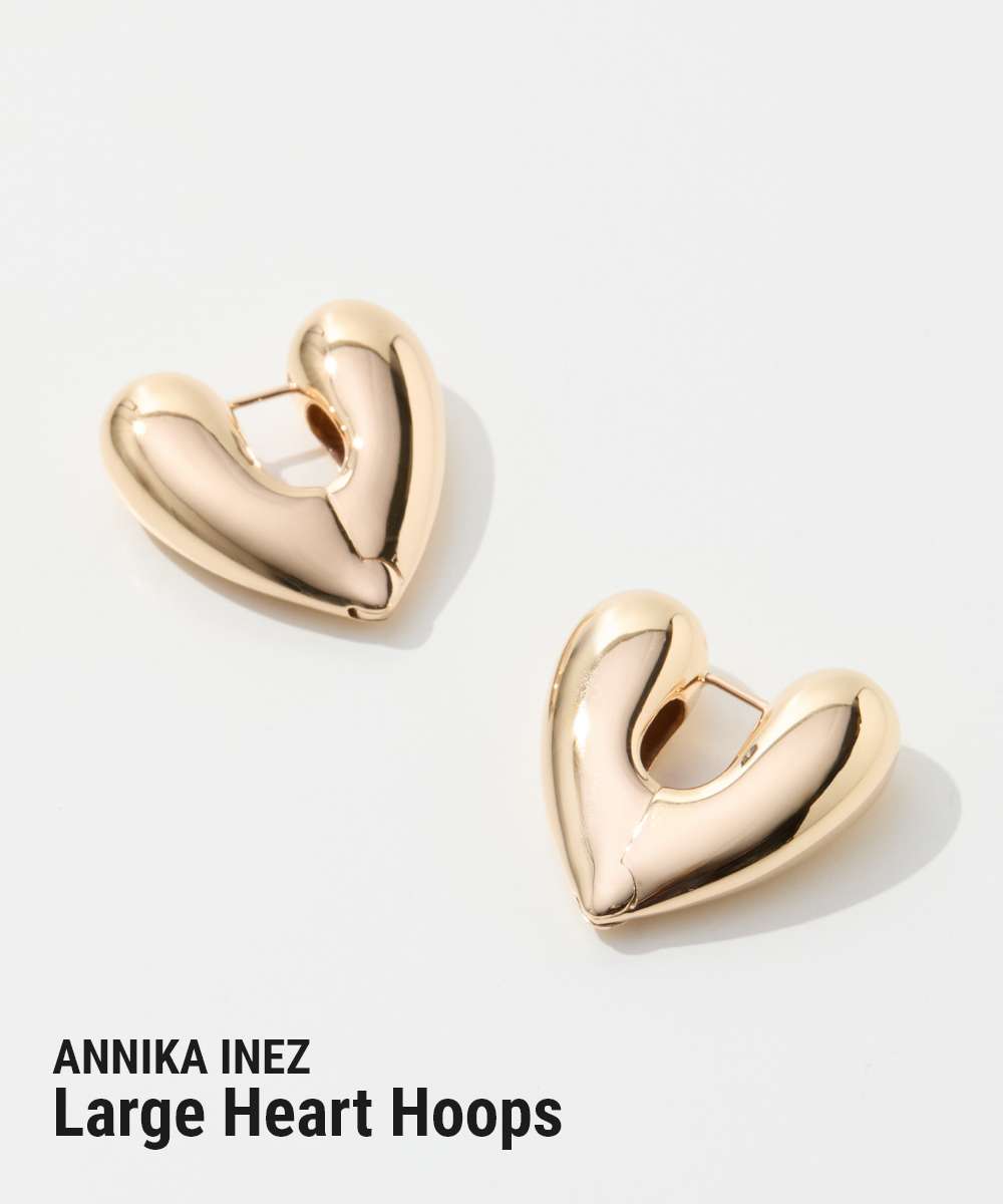 Annika Inez★Large Heart Hoops ラージハートフープ ANNIKA INEZ アニカイネズ Large Heart Hoops ラージ ハート
