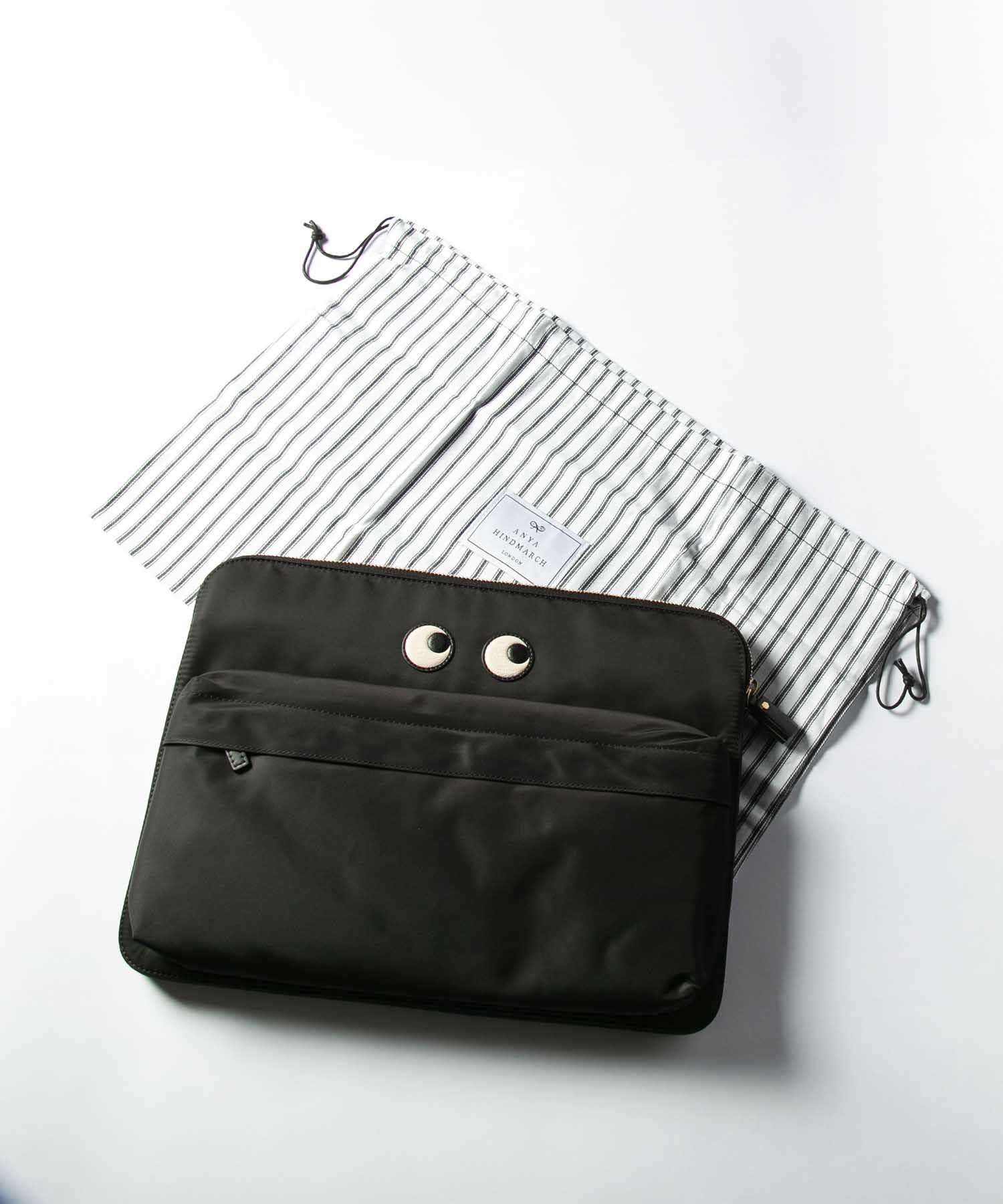 クラッチバッグ Anya Hindmarch FW25 (200141 BLACK) Anya Hindmarch FW25 (200141 BLACK) (Anya Hindmarch/クラッチ