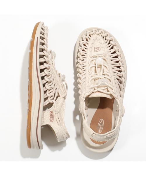 セール】KEEN サンダル UNEEK CANVAS バンジーコード 軽量