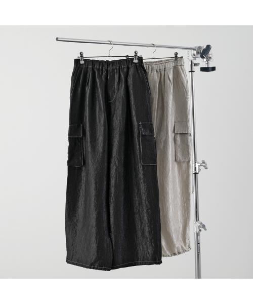 LHELBIE カーゴパンツ 52148M-2 ワッシャー サテン LHELBIE カーゴパンツ 52148M－2 ワッシャー サテン(508405618