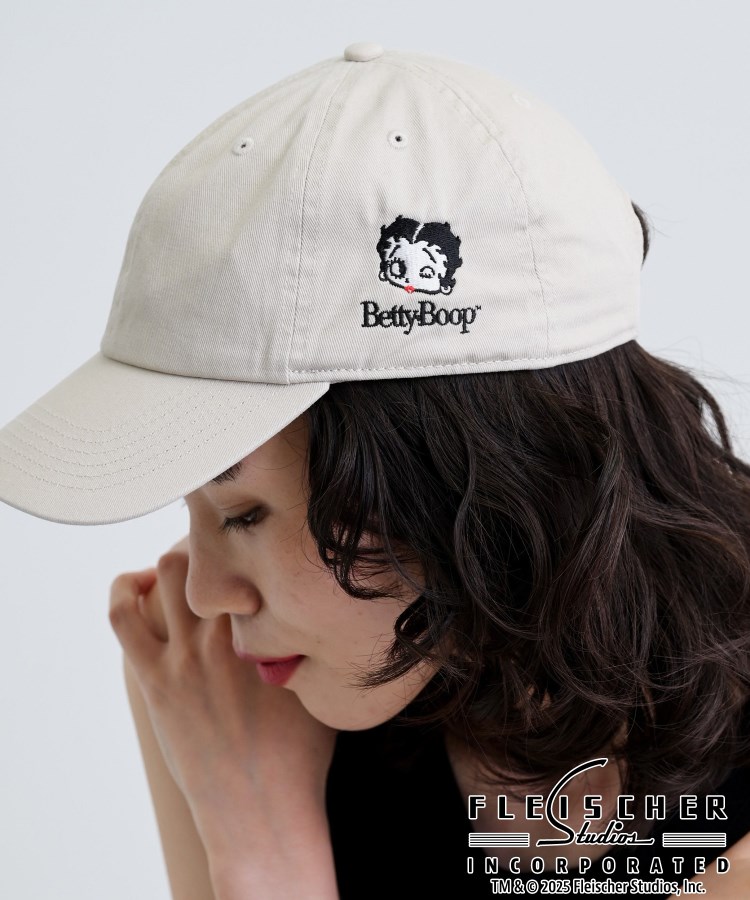 帽子 BETTY BOOP BASEBALL CAP ギャレスト GALLEST 【Betty Boop(TM)】刺繍入りキャップ