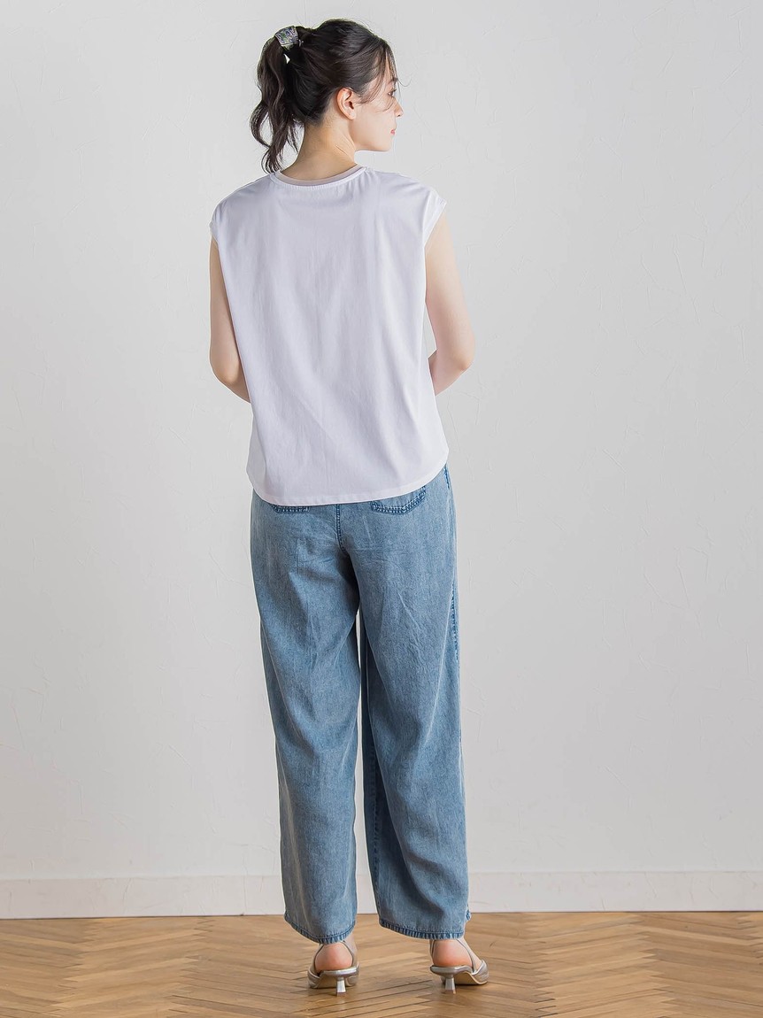 Droite lautreamont / ドロワットロートレアモン 天竺シアー切替えTシャツ≪洗濯機で洗える≫ 楽天市場】天竺シアー切替えTシャツ≪洗濯機で洗える≫ Droite
