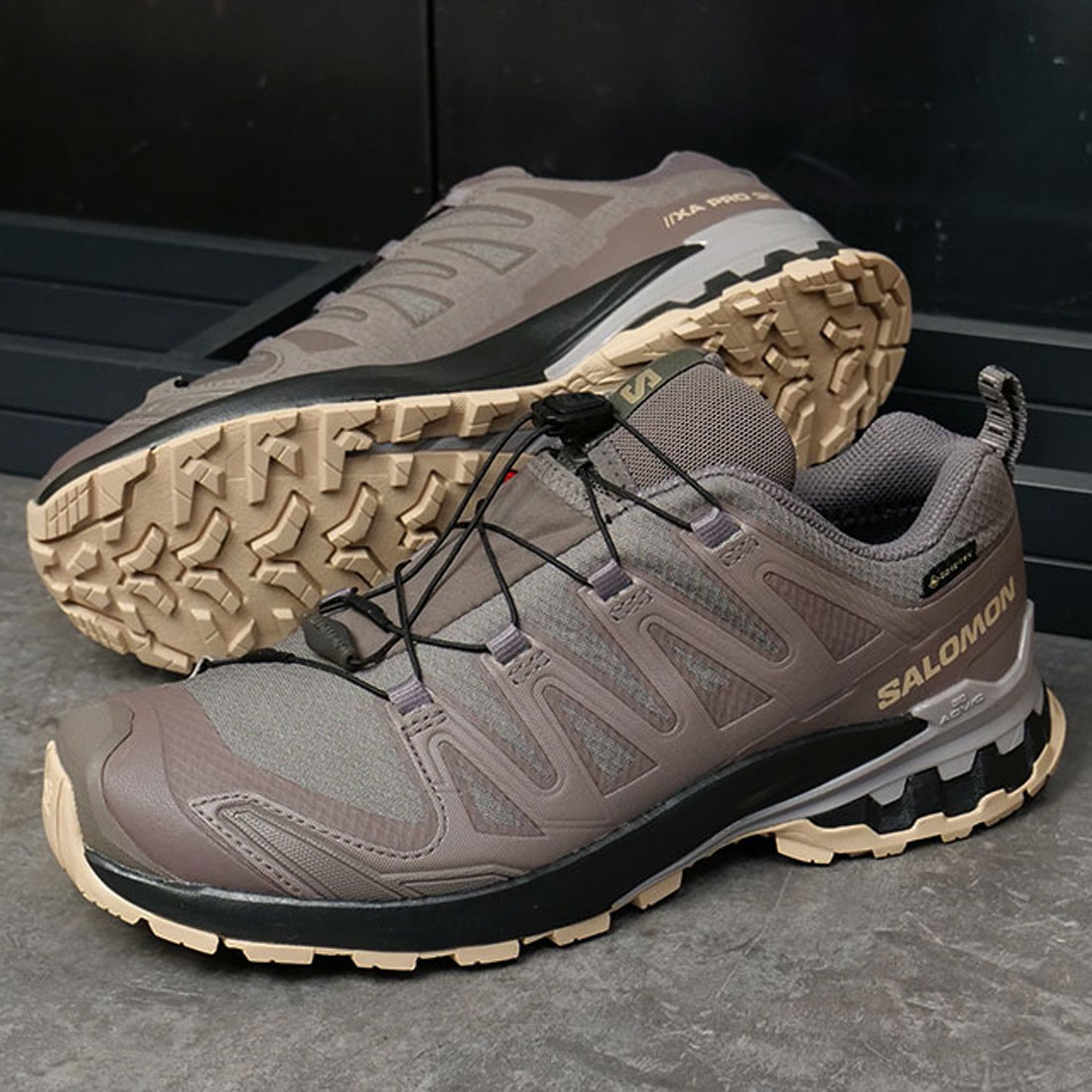 国内配送 SALOMON W XA PRO 3D V9 GTX PLUM KITTEN/BLACK SALOMON】 サロモン XA PRO 3D V9 GTX W エックスエー プロ 3D