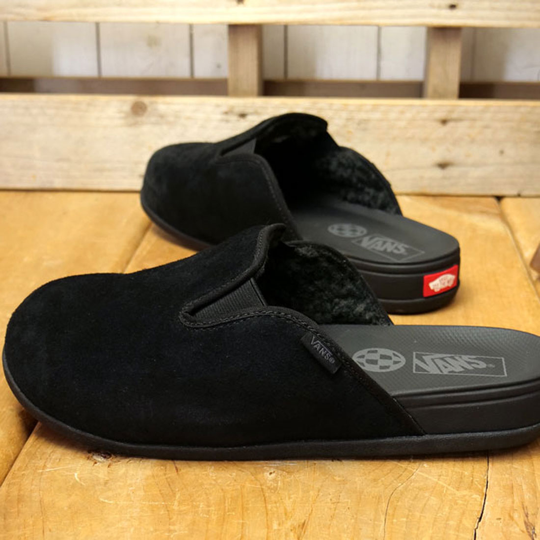 ヴァンズ VANS MTE Harbor Mule VR3 BLACK [VN000CW3BLK