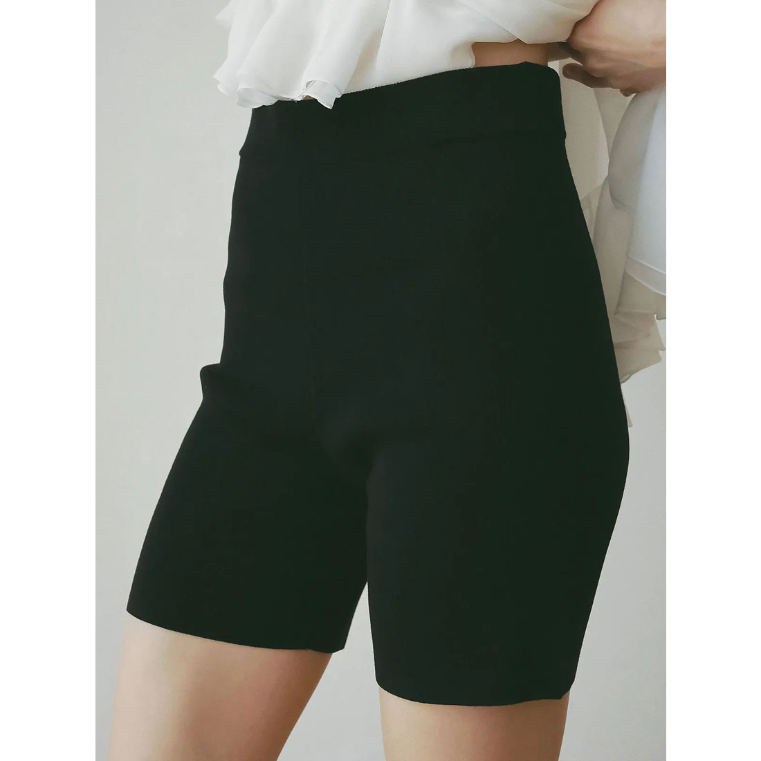 SALE【AMI】ニットショーツ エイミーイストワール eimy istoire ニットショートパンツ
