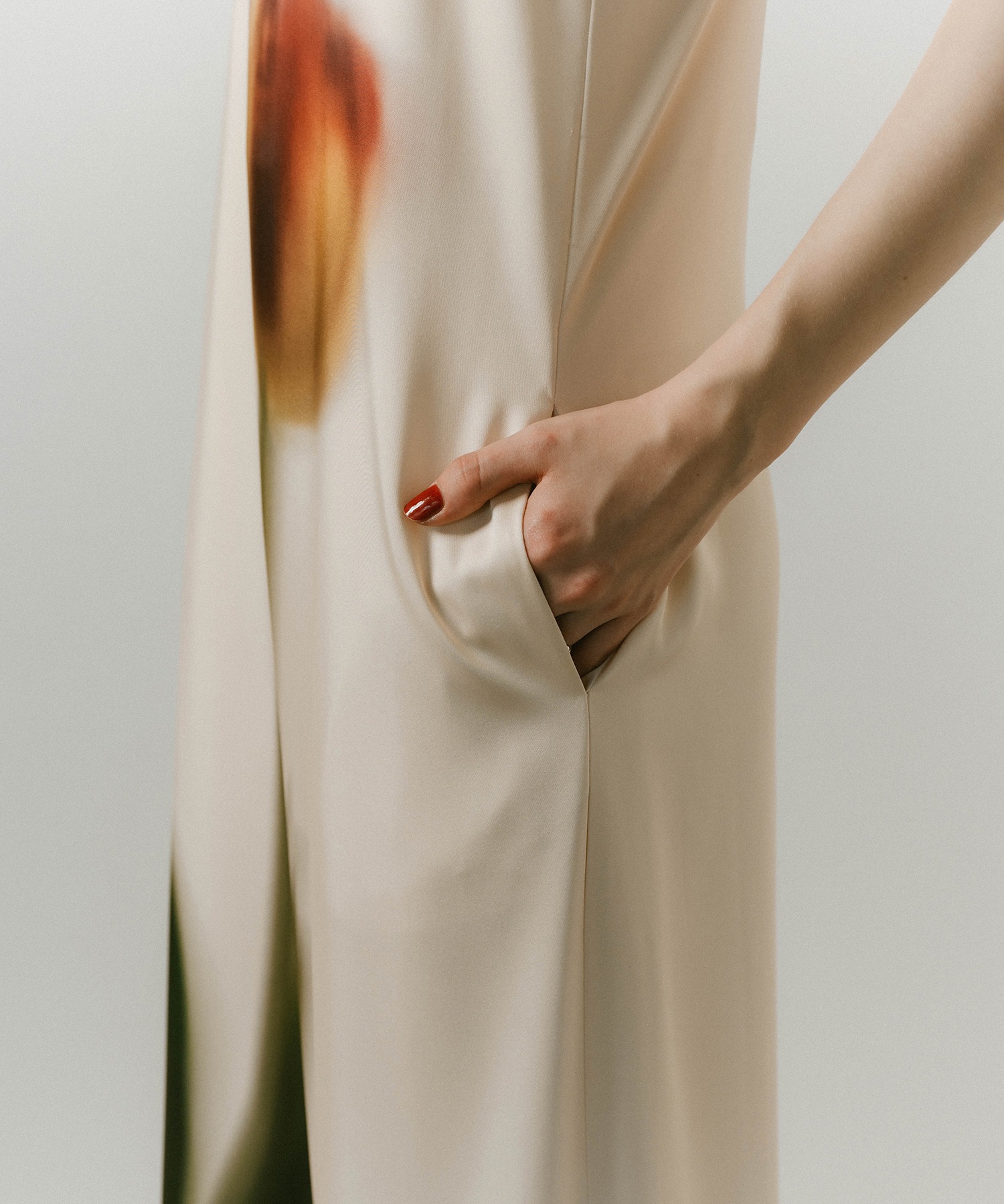 Knuth Marf dress クヌースマーフ　ドレス クヌースマーフ Knuth Marf flower print satin dress(508406709
