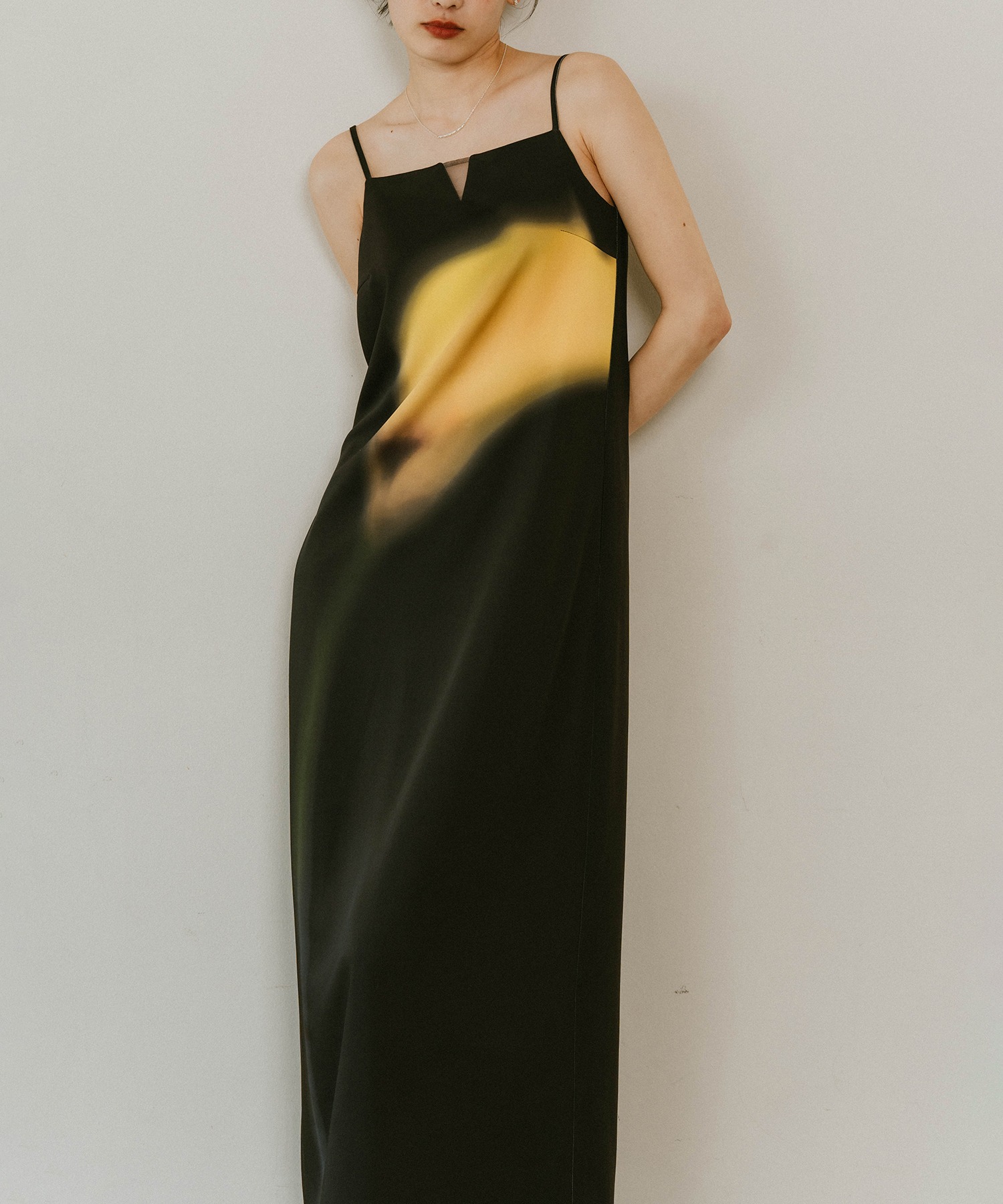 knuth marf ドレス　試着のみ Knuth Marf - taffeta docking one piece / タフタ ドッキング
