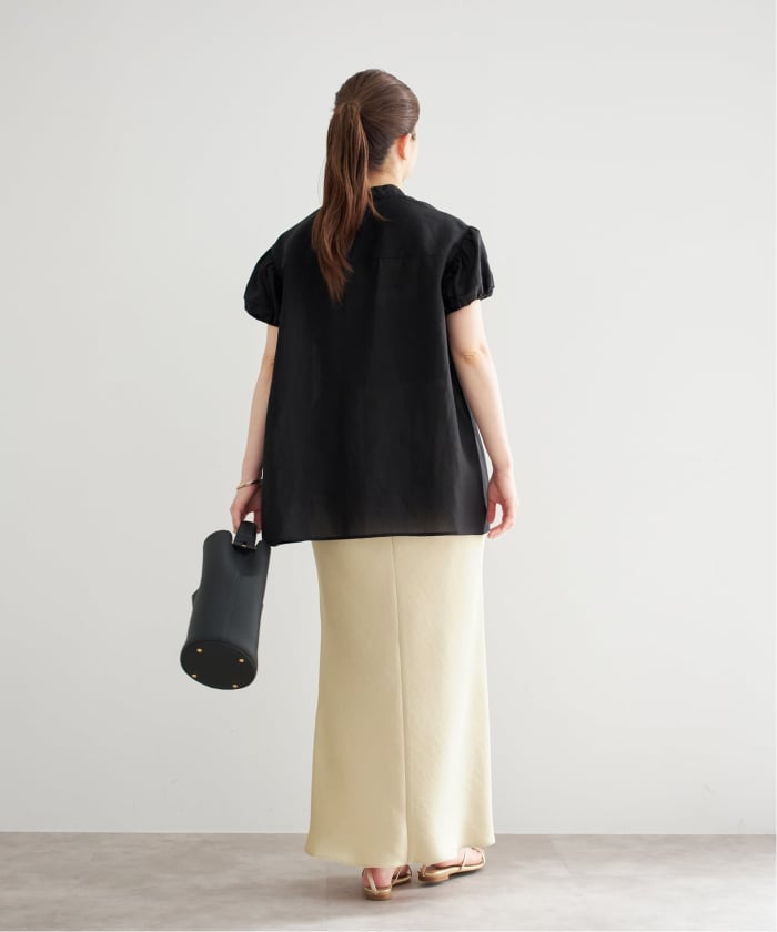 IENA パフスリーブ半袖ブラウス IENA｜パフスリーブ半袖ブラウス | Rakuten Fashion(楽天
