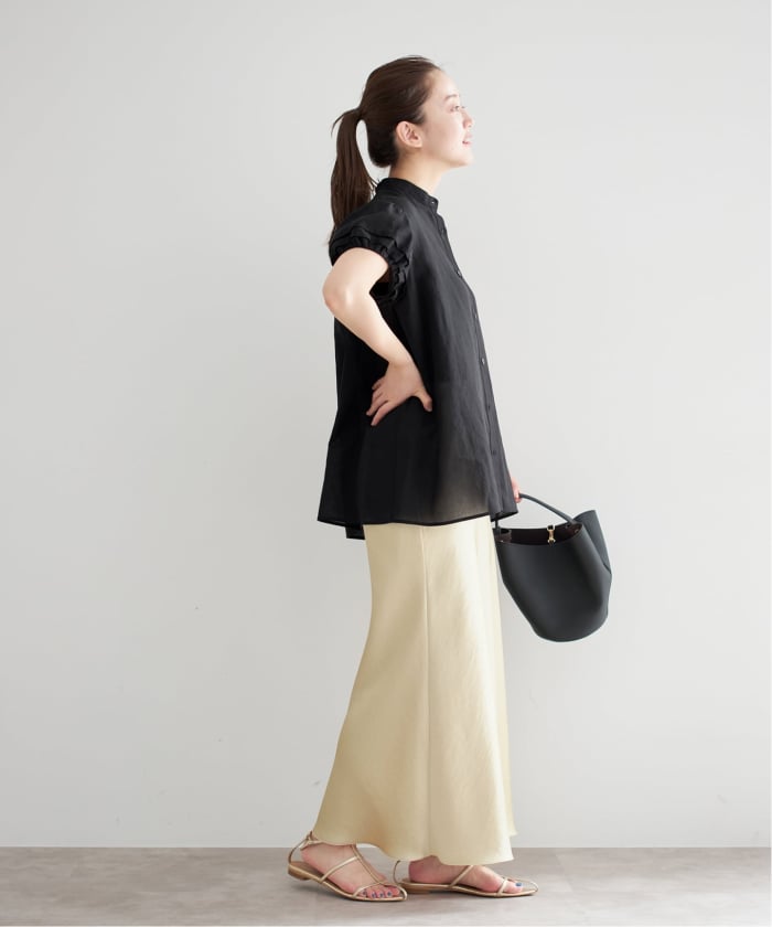IENA パフスリーブ半袖ブラウス IENA｜パフスリーブ半袖ブラウス | Rakuten Fashion(楽天