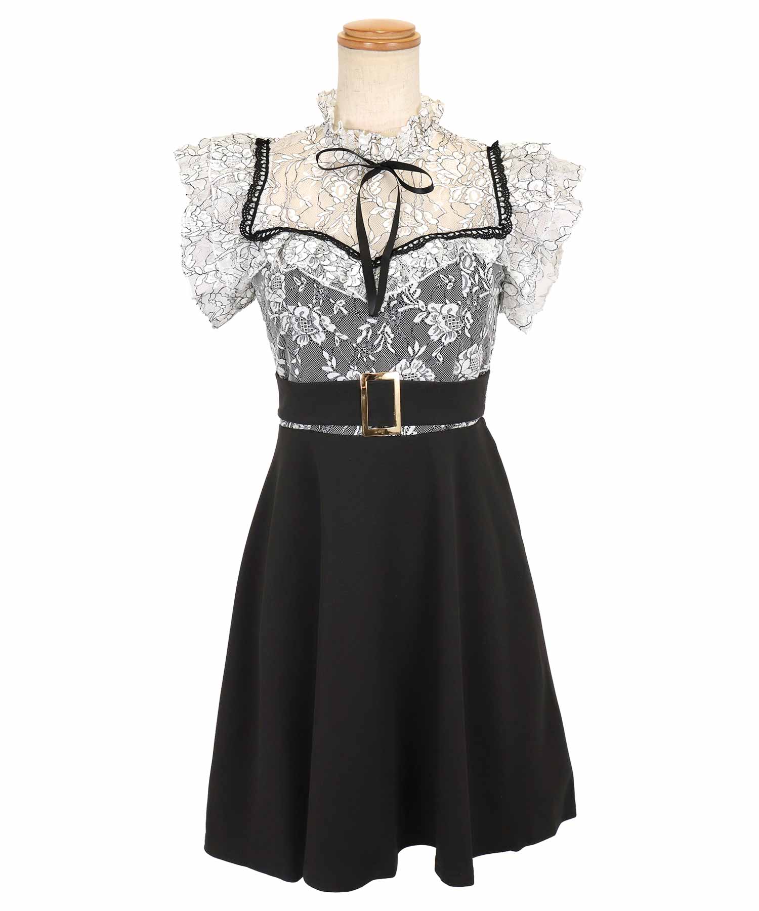 【DKNY】ベルト付きデニムフィット&フレアミニドレス de3715_07.jpg