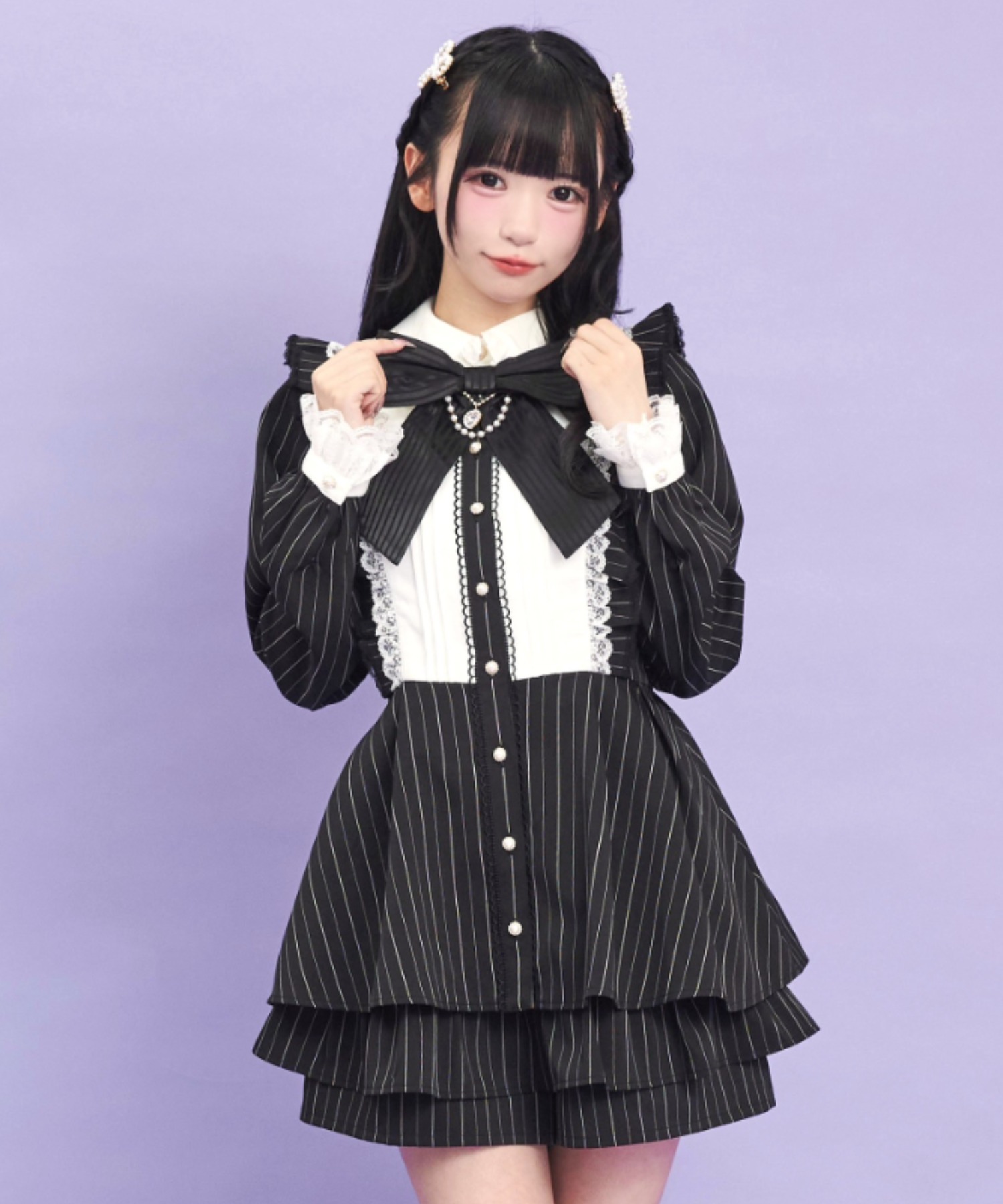 シークレットハニー Secret Honey ティアードヘムセットアップ
