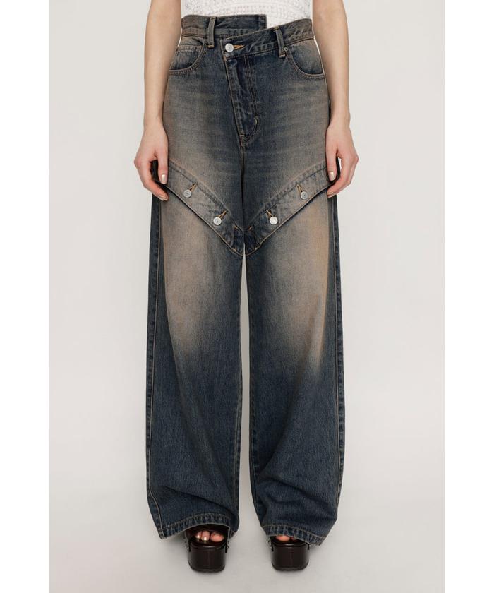 J／W SIDE OPEN STRAIGHT パンツ(508403970) | スライ(SLY) - d