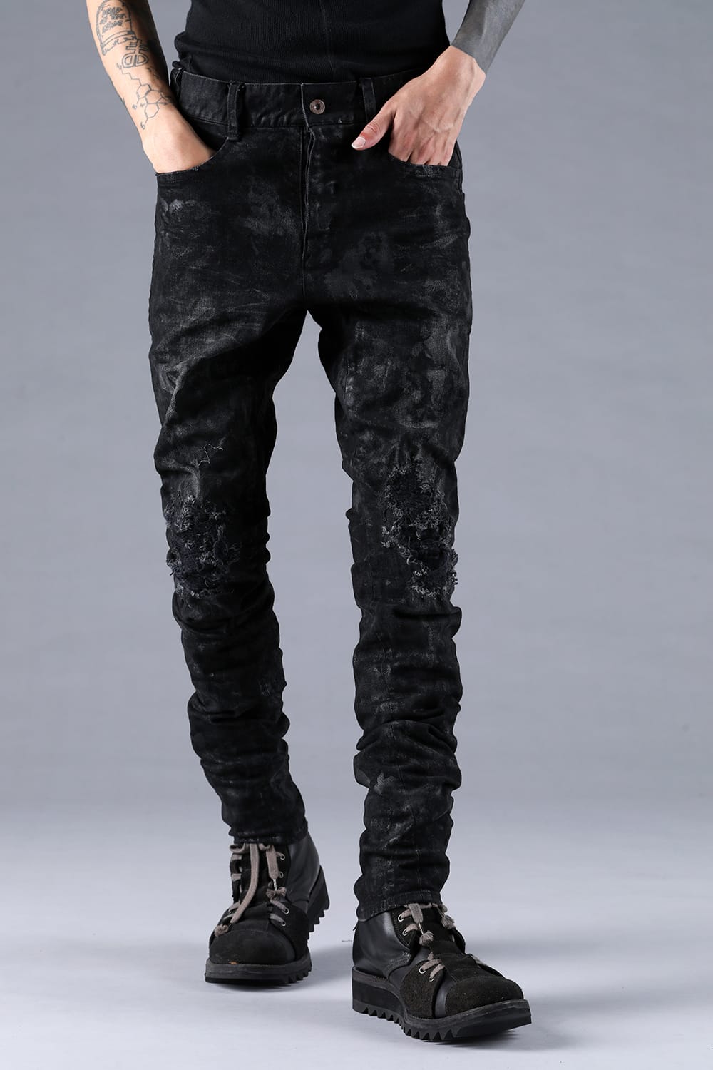 ディーハイゲン D.HYGEN Product Uneven Coating Stretch Denim