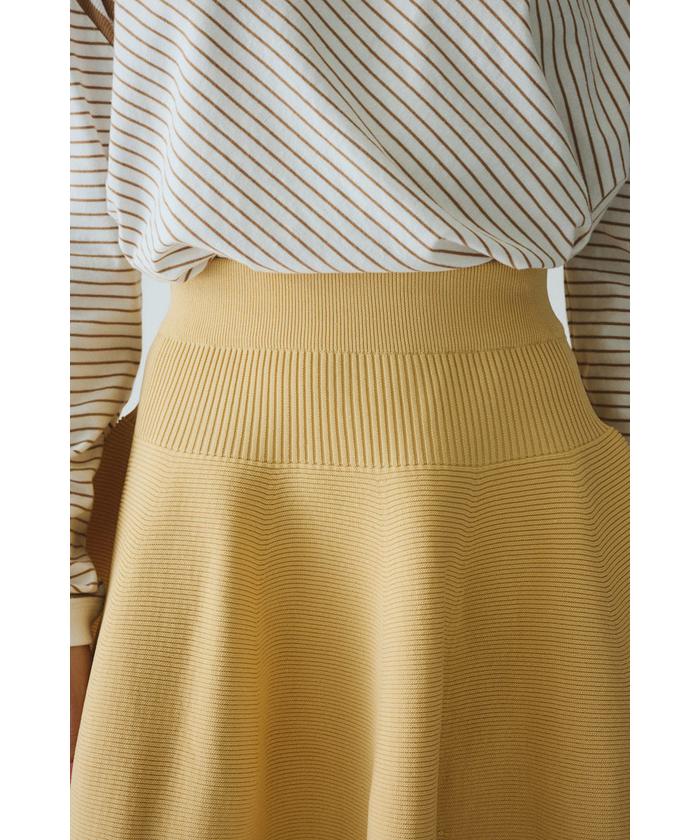 ヘリンドットサイ Jersey volum knit skirt レッド 美品 予約］Jersey volum knit skirt(508408515) | ヘリンドットサイ