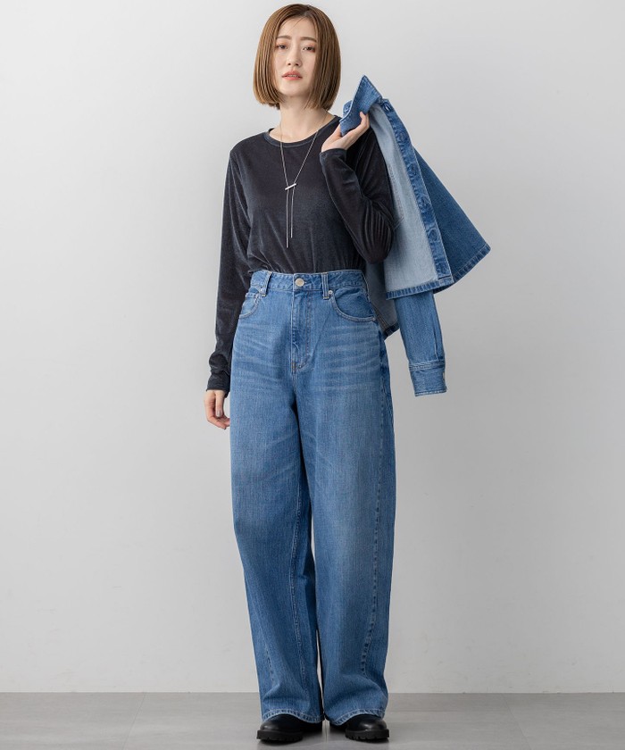 23区 デニムジャケット 38 再入荷/RED CARD TOKYO×23区】オーバーサイズ デニム ジャケット